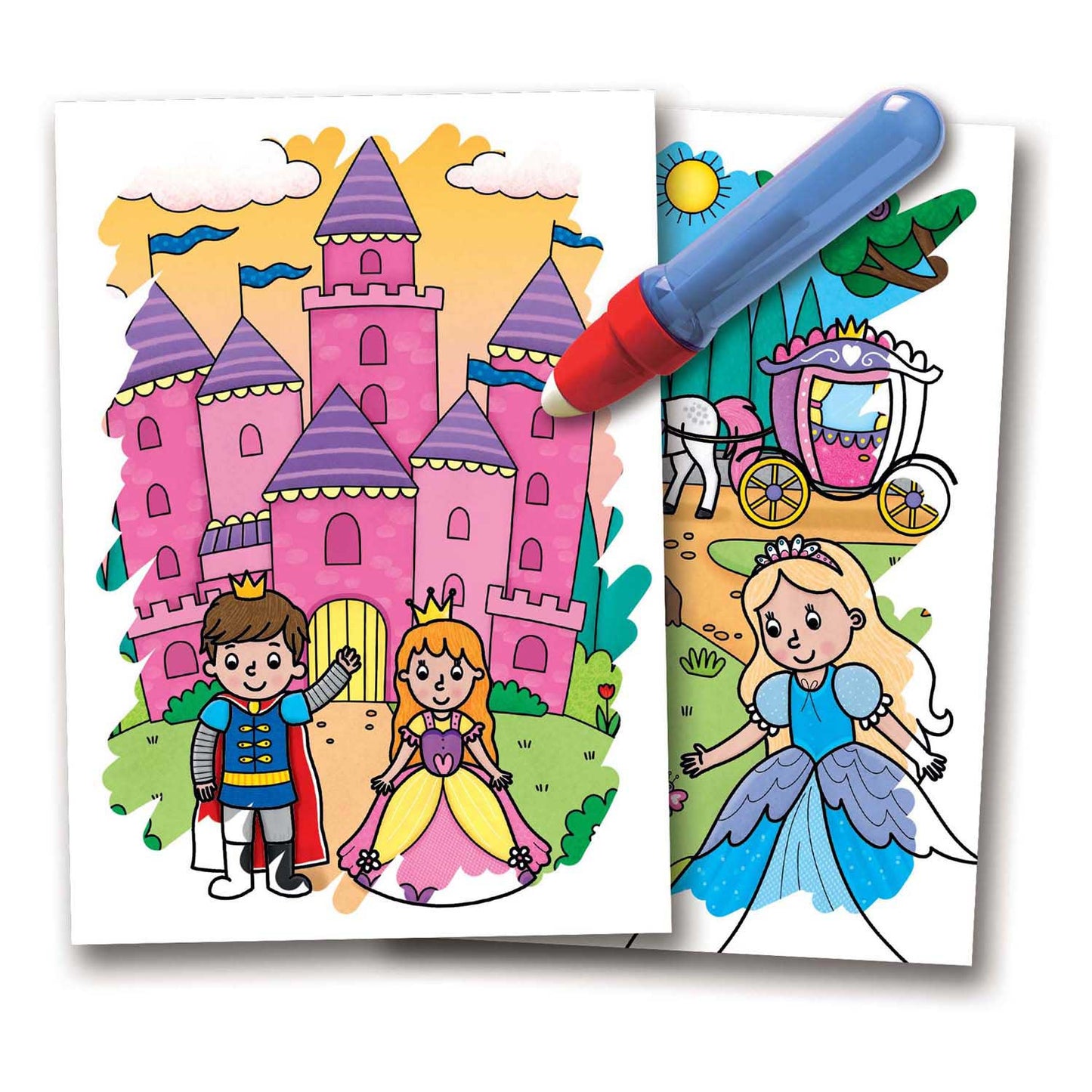 Jumbo Galt - cuentos de hadas de magia de agua - 6 páginas para colorear