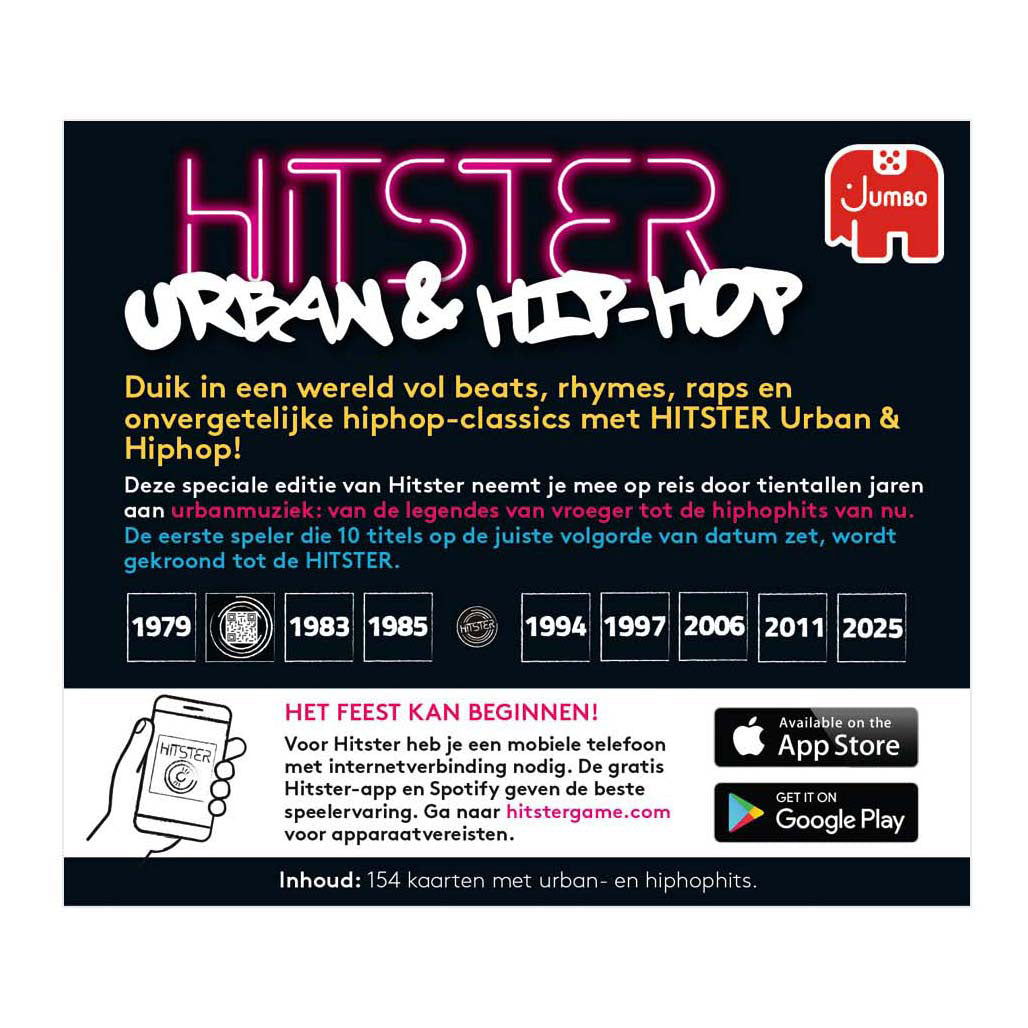 Jumbo hit star urban hip hop espansione set gioco d'azione party game
