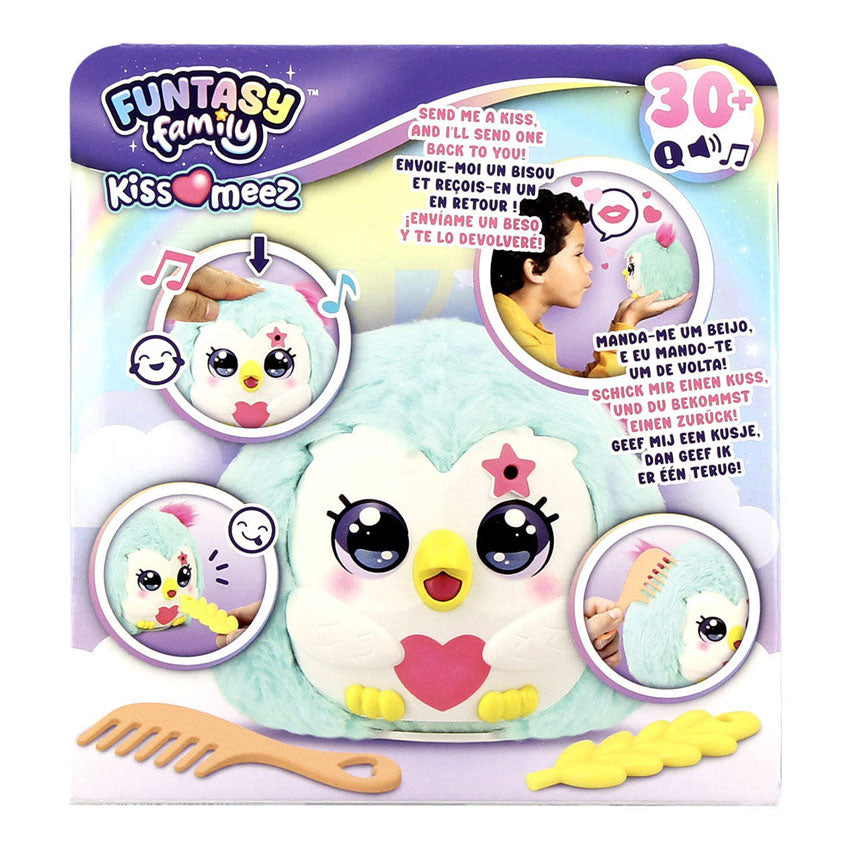 Funtasy family kiss meez gufo | 2 pezzi
