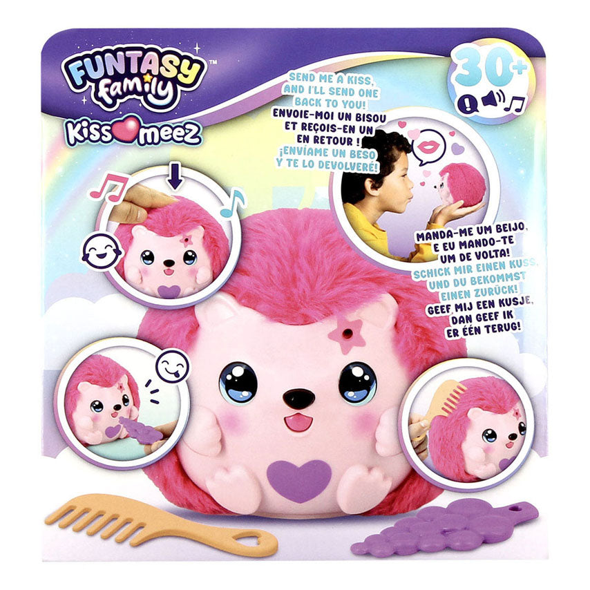 Funtasy family kiss meez hedgehog | 2 pezzi