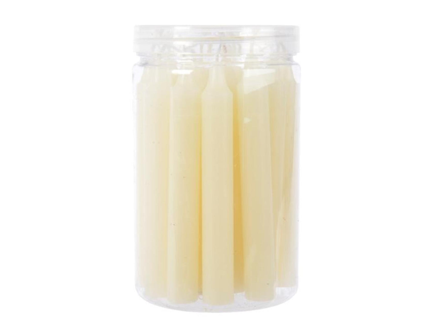 Cosydecor Candele per albero di Natale avorio 1,3x10,5 cm