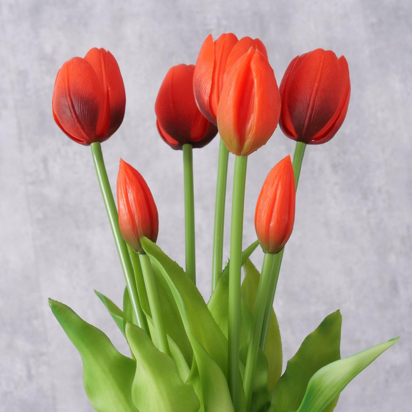 Boltze home fiori artificiali tulipano 40 cm rosso