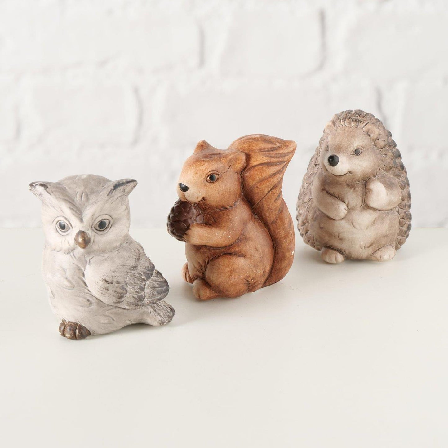 Boltze home set de figuras animales del bosque