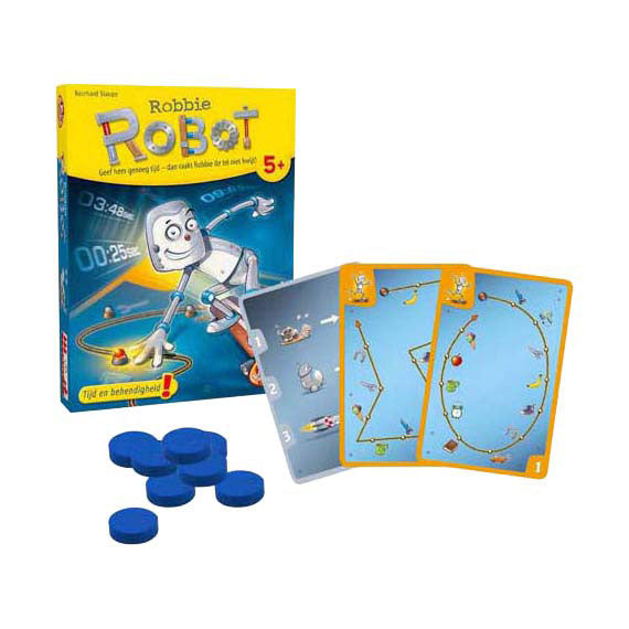 Giochi di goblin bianchi robbie robot - gioco di carte della serie gialla