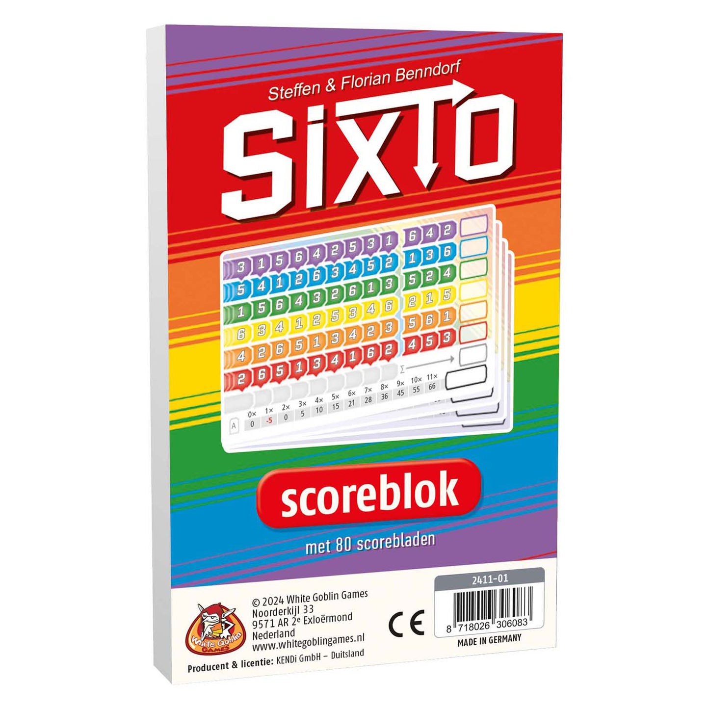 Juegos de duendes blancos sixto bloques - bloque de puntuación