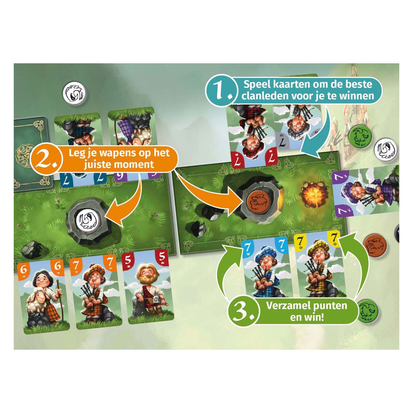 Escocés astuto del juego
