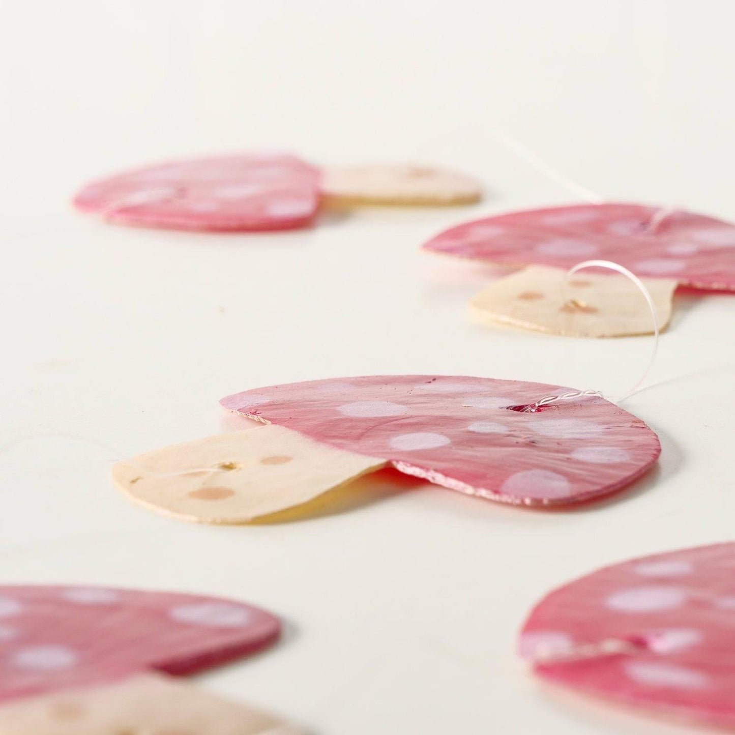 Boltze home capiz ghirlanda rospo 180 cm