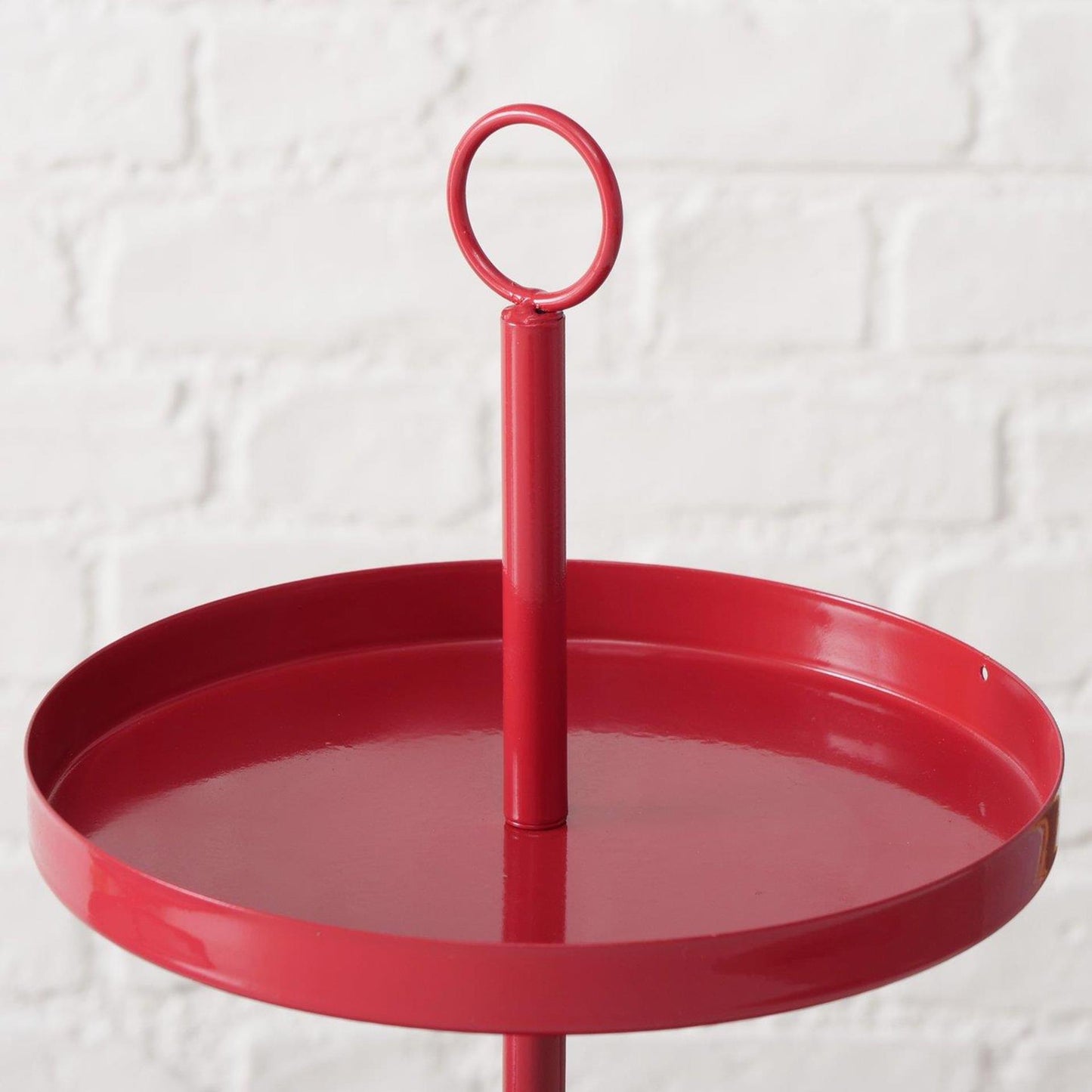 Boltze home etagère rosso ø30xh34cm