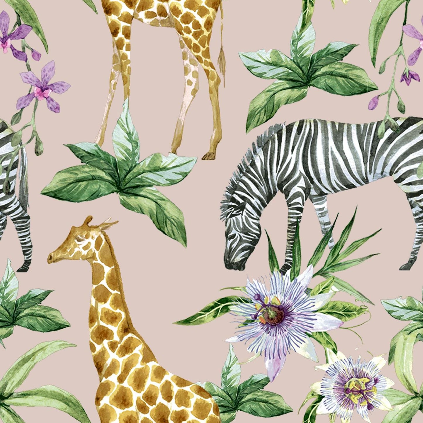 Servilletas Cebras Girafes 33x33 cm