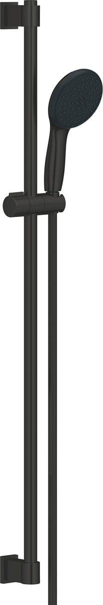 Grohe quickfix vitalio start 110 doucheset - 2 straalsoorten - waterbesparend - matte black