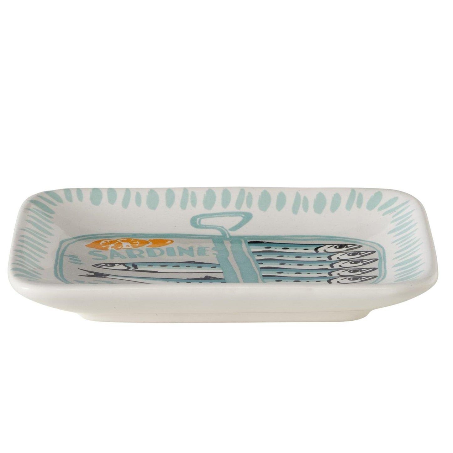 Boltze piatto casa sardina 12x8x2cm