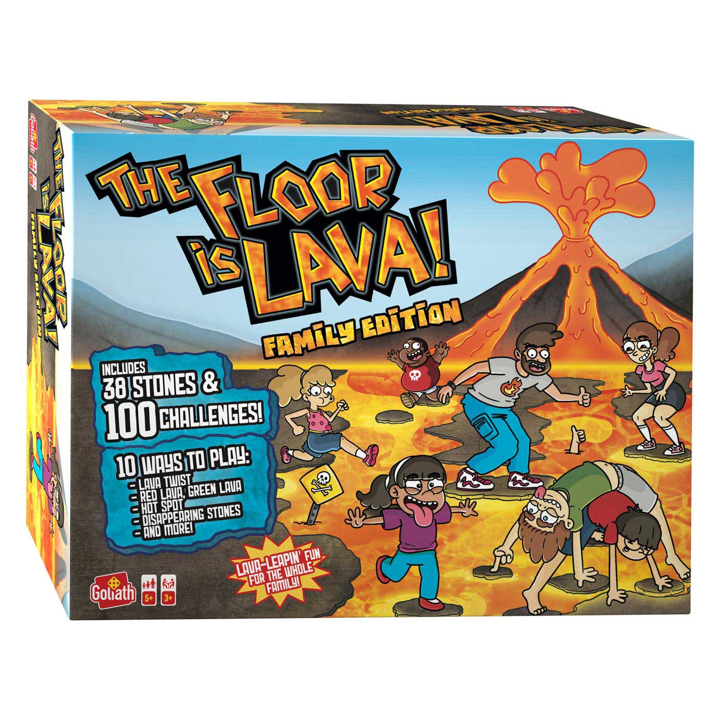 Goliath Il pavimento è il gioco d'azione di Lava Deluxe