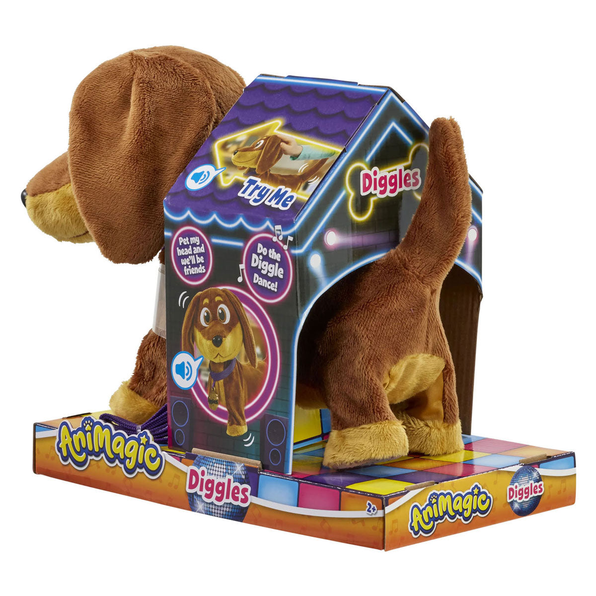 Otras marcas Animagic Hug Dog Diggles + Sonido