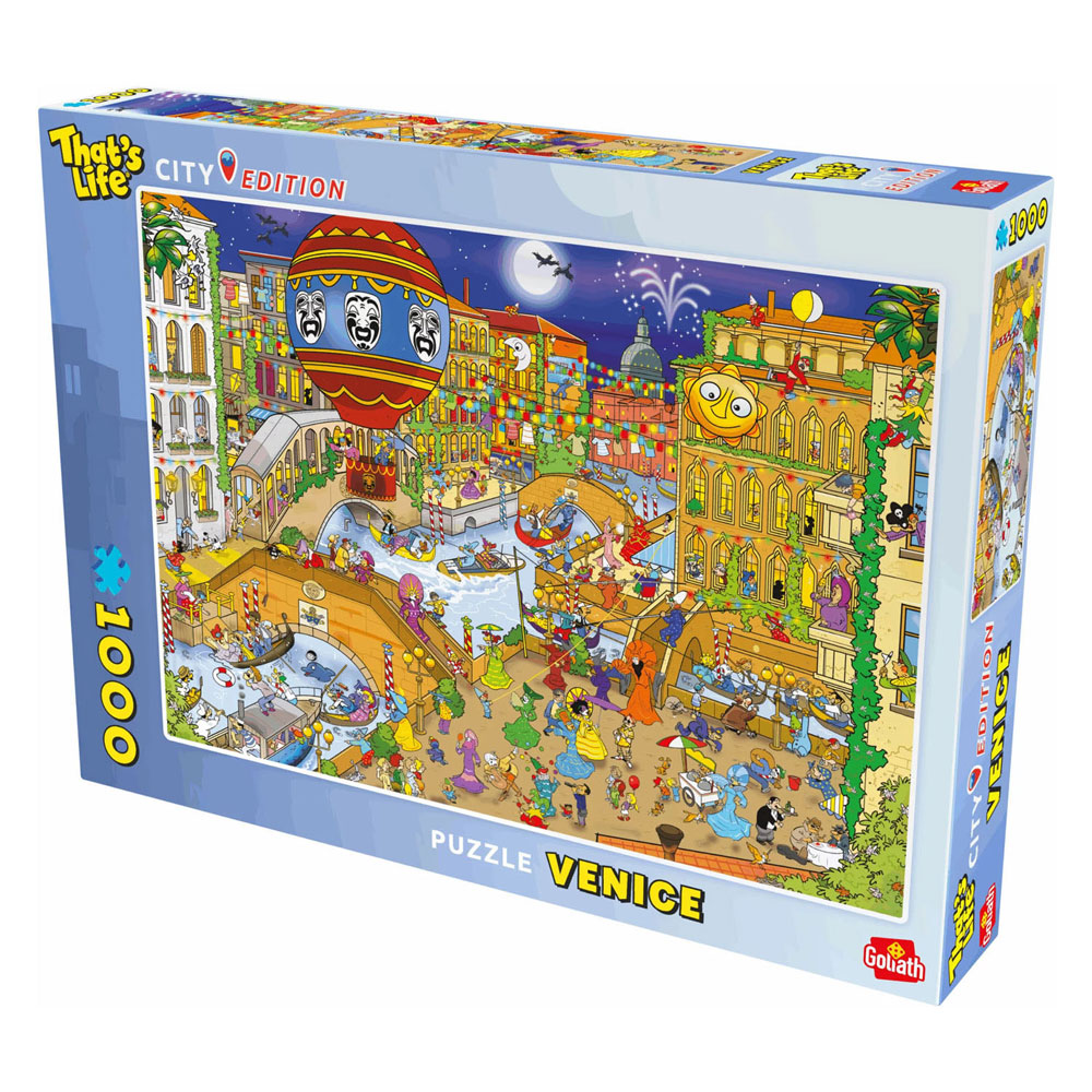 Goliath that's life city edition: puzzle venezia - 1000 pezzi.