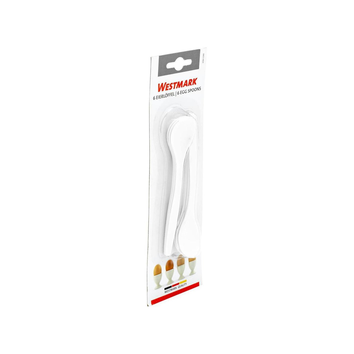 WESTMARK WESTMARK Eier cucchiai 14,5 cm 6 pezzi bianchi
