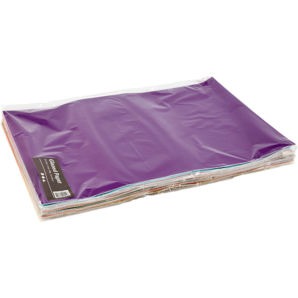 Carta patinata Creativ company, foglio 32x48 cm, 80 gr, vari colori, 11x25 fogli 1 scatola