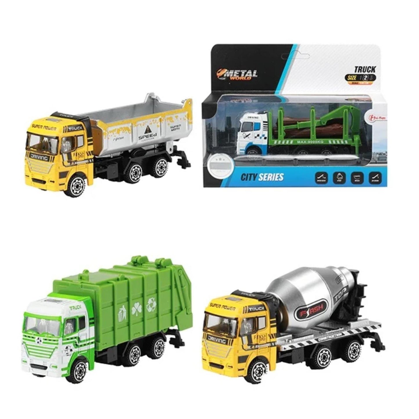 Toi-toys toi juguetes camión modelo a escala metal