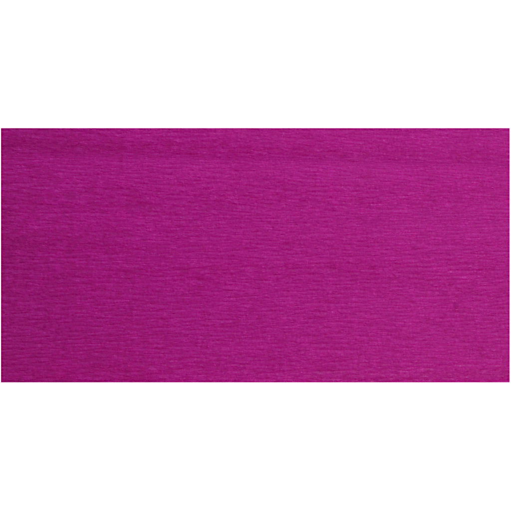 Creativ company papel crepé, hoja 50x250 cm, violeta, 10 pliegues 1 caja