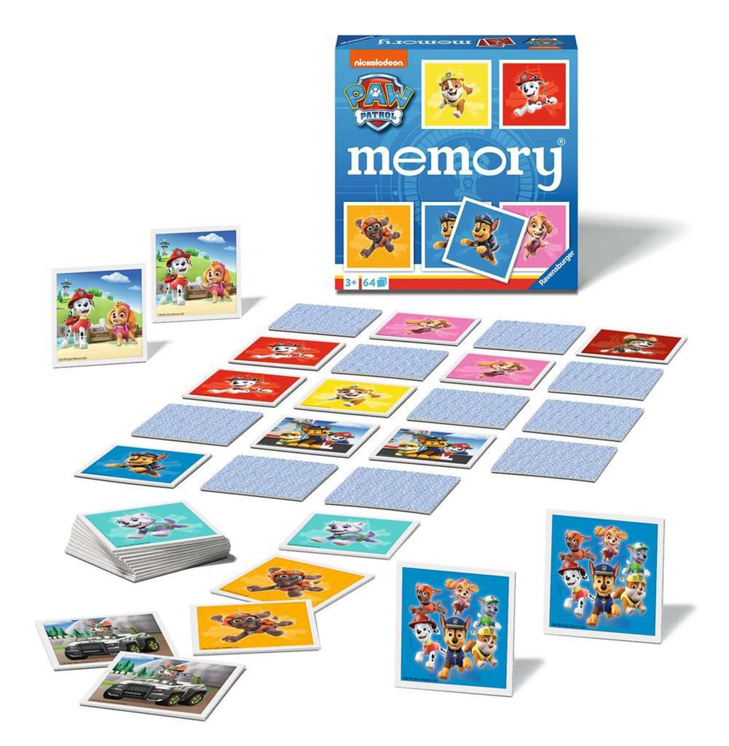 Pattuglia della Paw Paw della memoria di Ravensburger