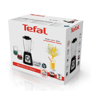 Tefal Blender Blendforce II Accessori neri in vetro