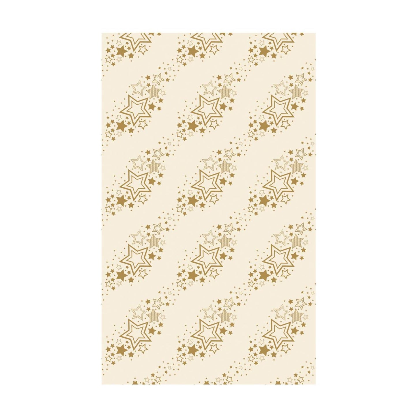 Mantel Duni estrella navideña crema 220cm