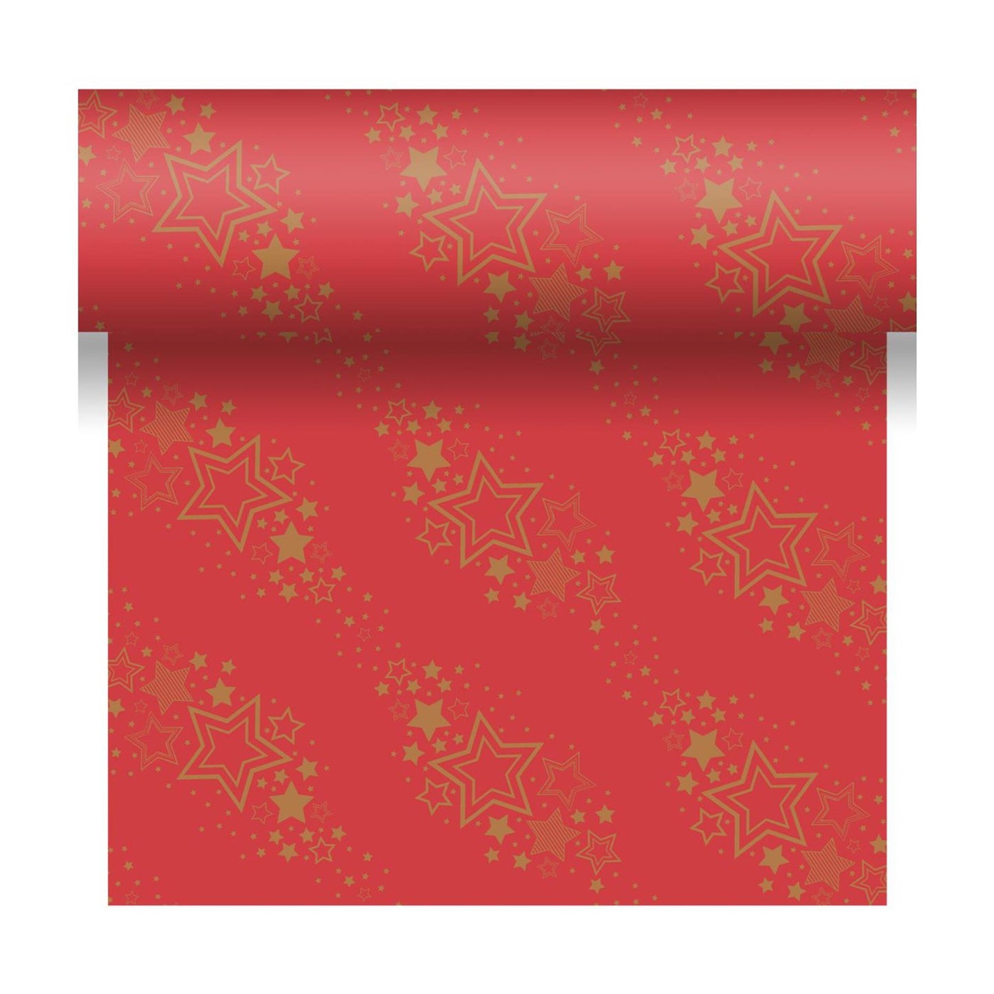 Stella delle vacanze Duni 3 in 1 rossa 40x480 cm