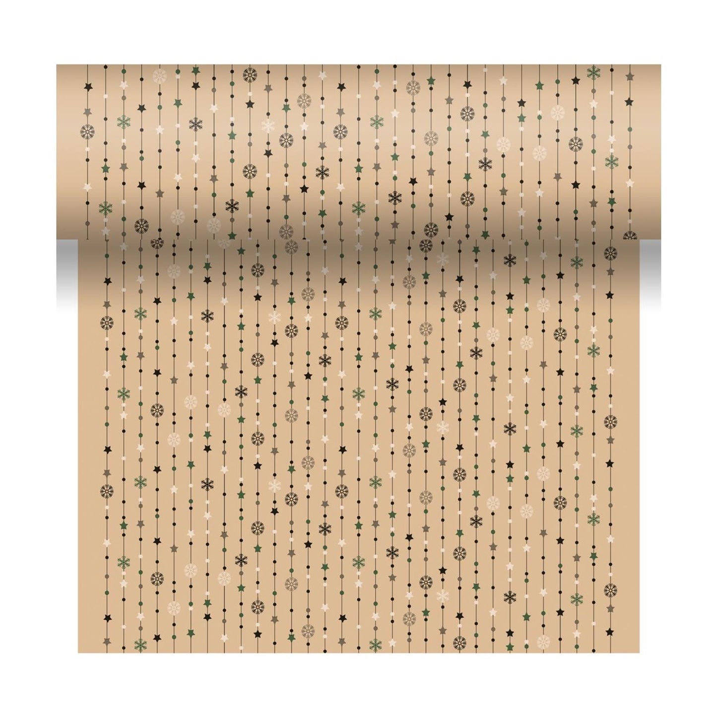 Duni 3-in-1 naturale per le feste 40x480cm