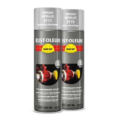 Bomboletta spray Rust-oleum alluminio lucido 500ml