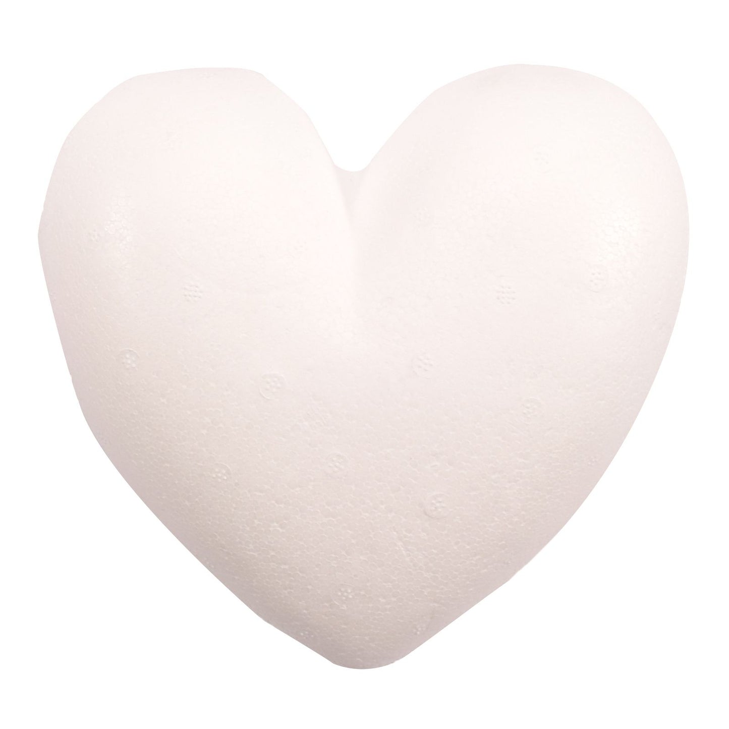 Vaessen creative • cuore di polistirolo mezzo 15 cm