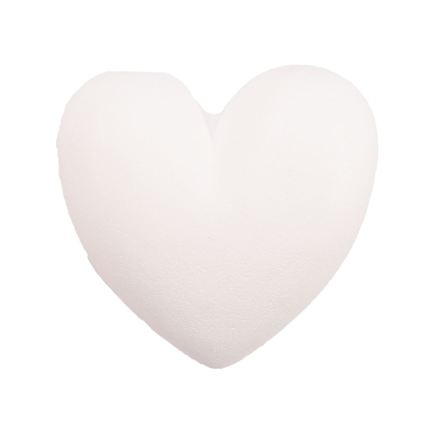 Vaessen creative • cuore di polistirolo pieno 15 cm