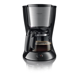 Cafetera Philips hd7462 20 diaria negra plateada