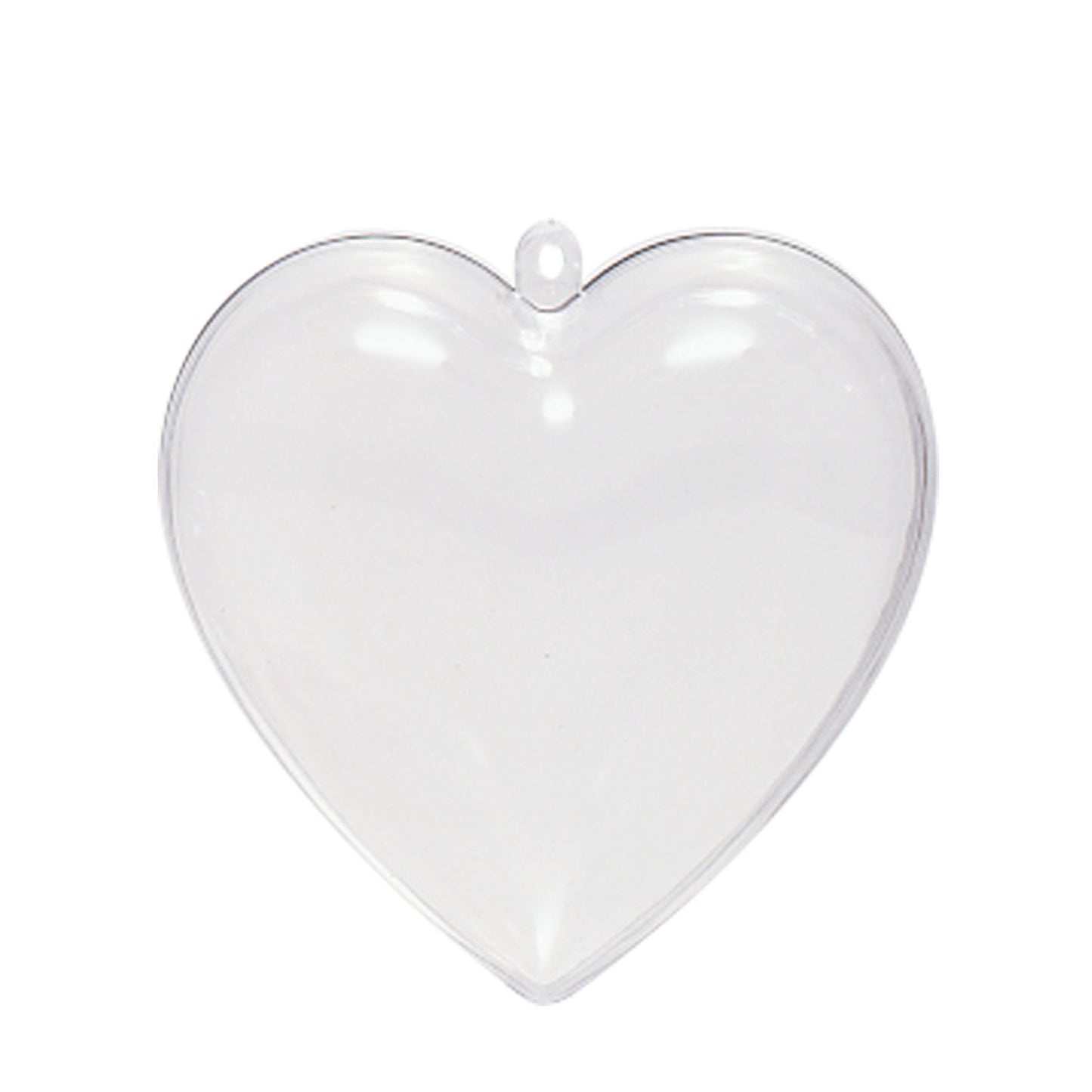 Vaessen creative • cuore di plastica 2 pezzi 10 cm 200 pz