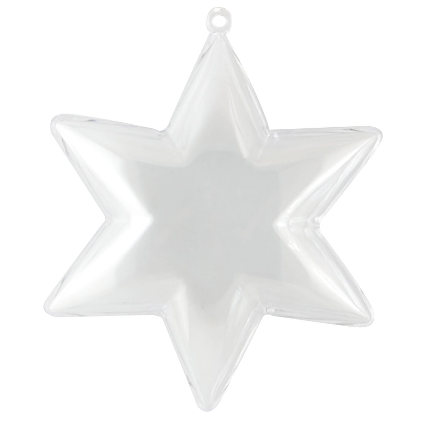 Vaessen creative • stella di plastica 2 pezzi 10 cm 250 pz