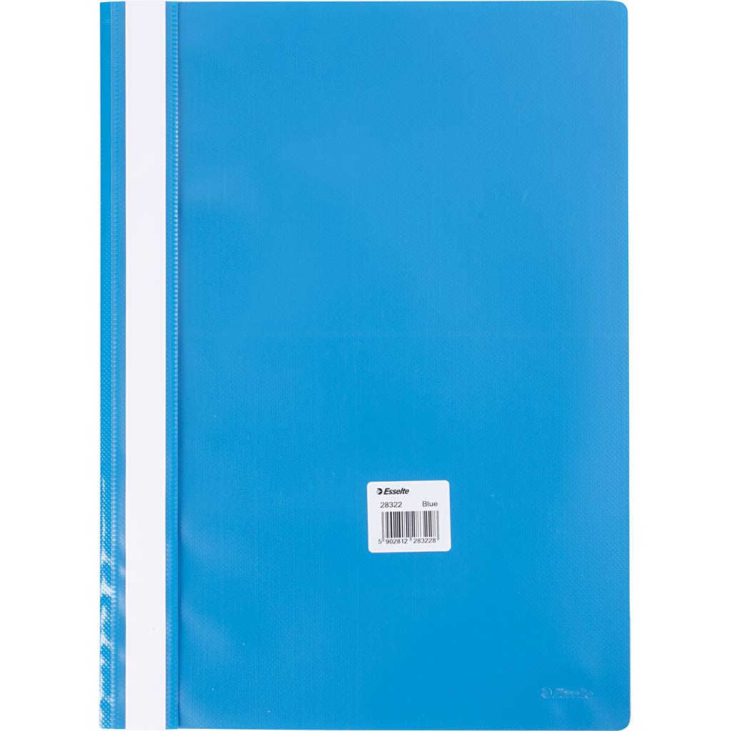 Folletos de presentación, azul, 1 pieza