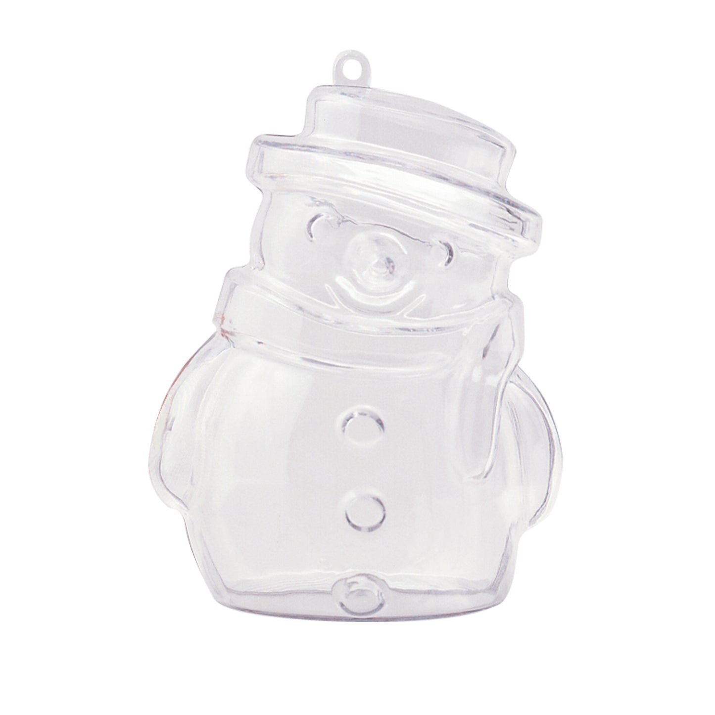 Vaessen creative • pupazzo di neve in plastica 2 pezzi 10 cm