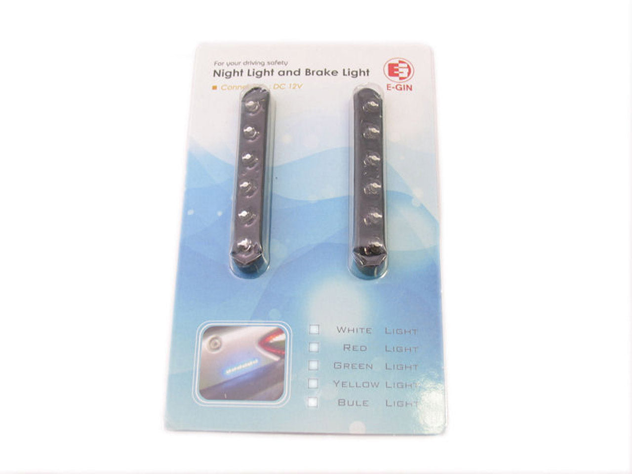 LED LAMPAGGIO SET PLAK 6 LED ROSSO PLAK