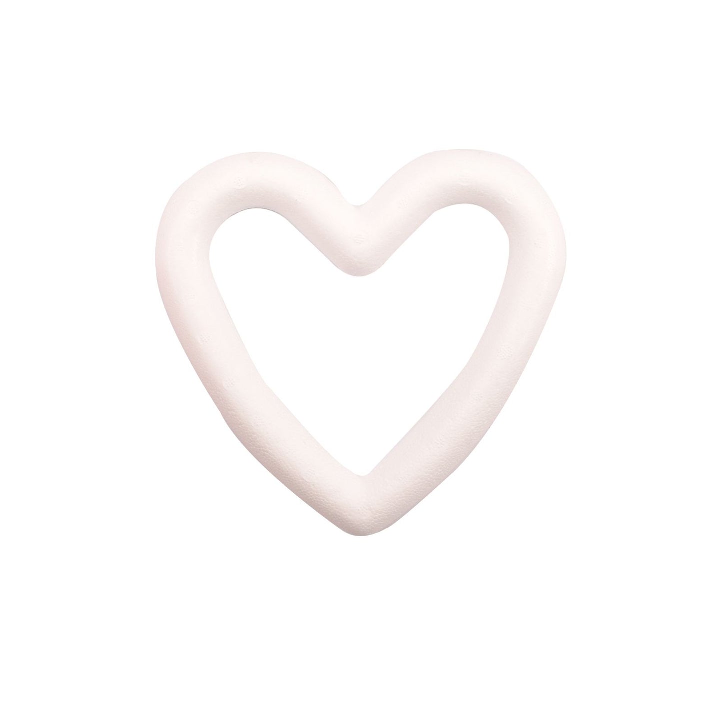 Vaessen creative • cuore di polistirolo aperto 15 cm