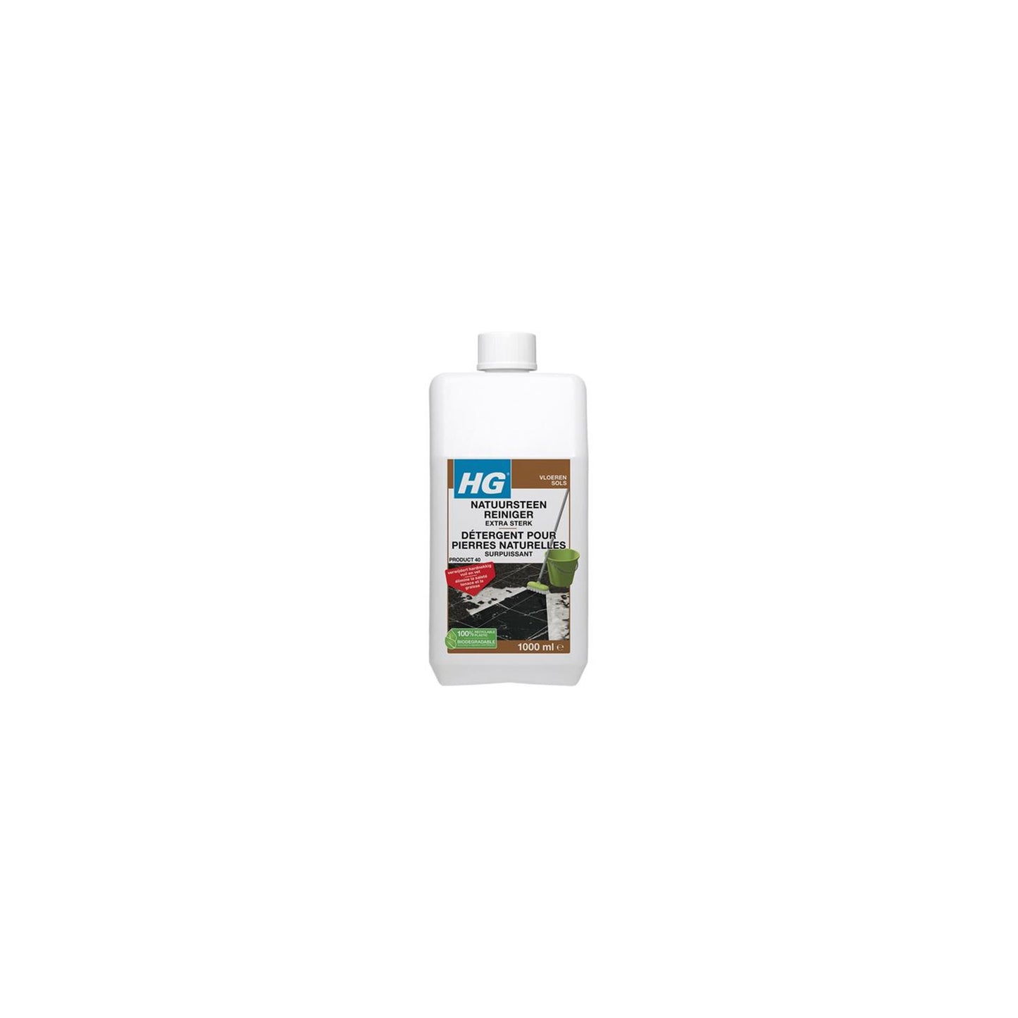 Hg detergente per pietre naturali extra forte 1l