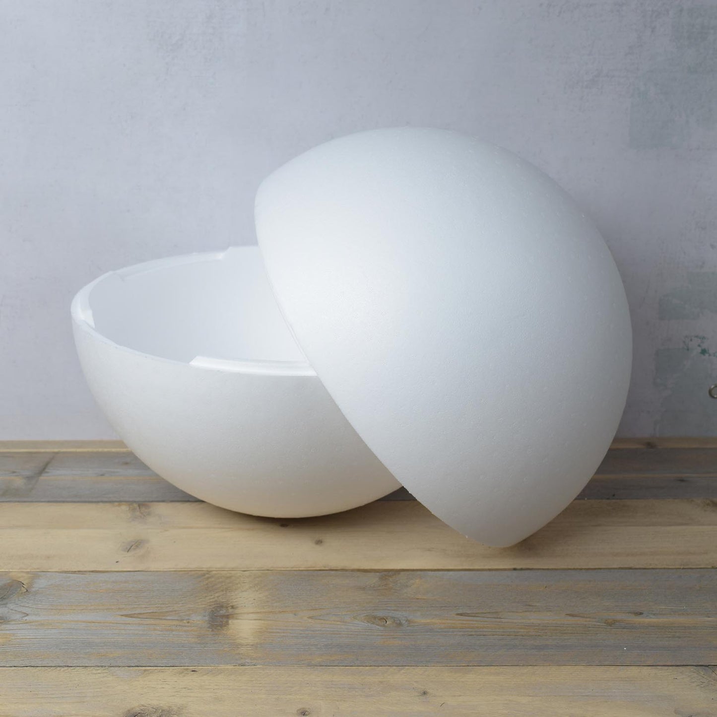 Vaessen creative • sfera di polistirolo 2 pezzi ø50cm