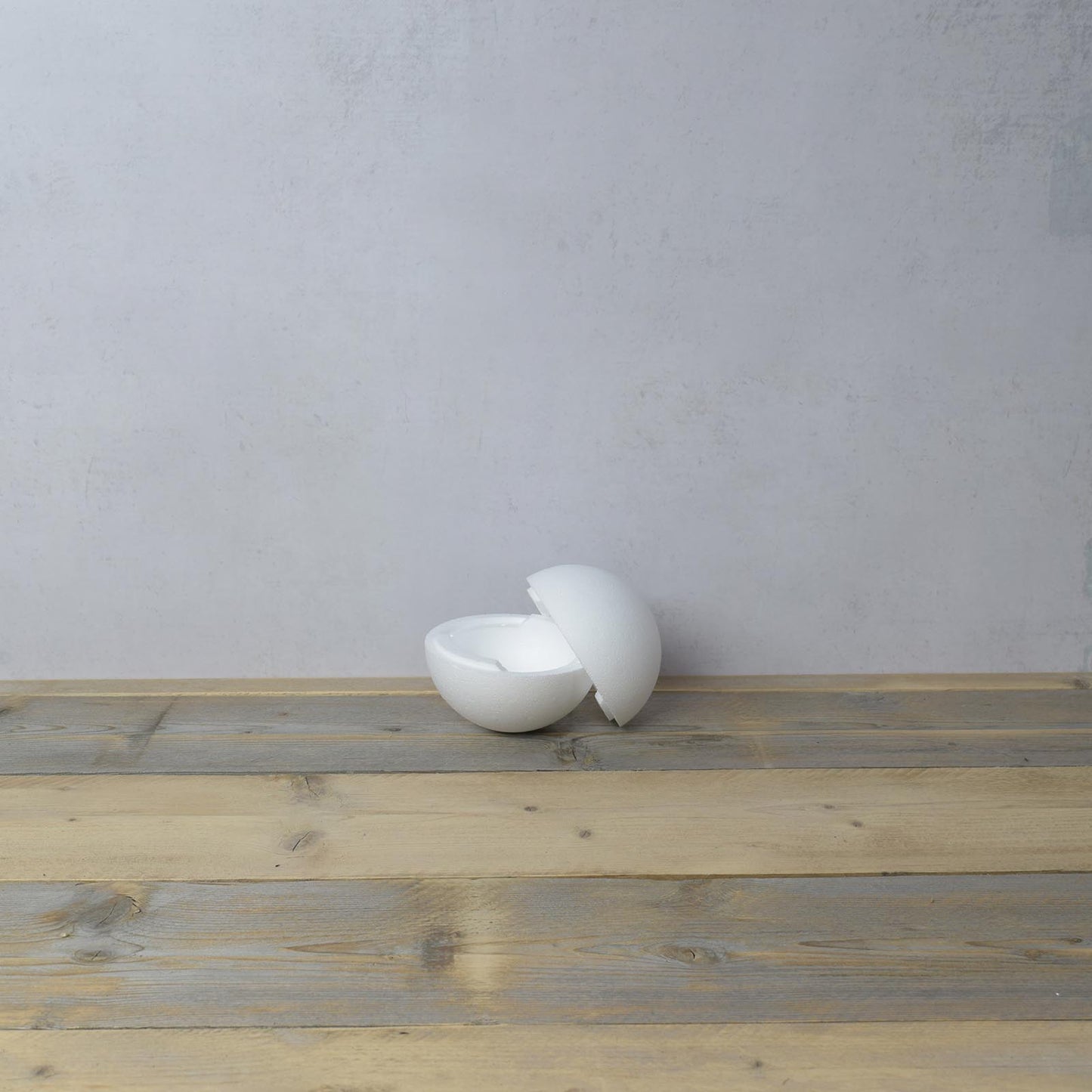 Vaessen creative • sfera di polistirolo 2 pezzi ø15cm