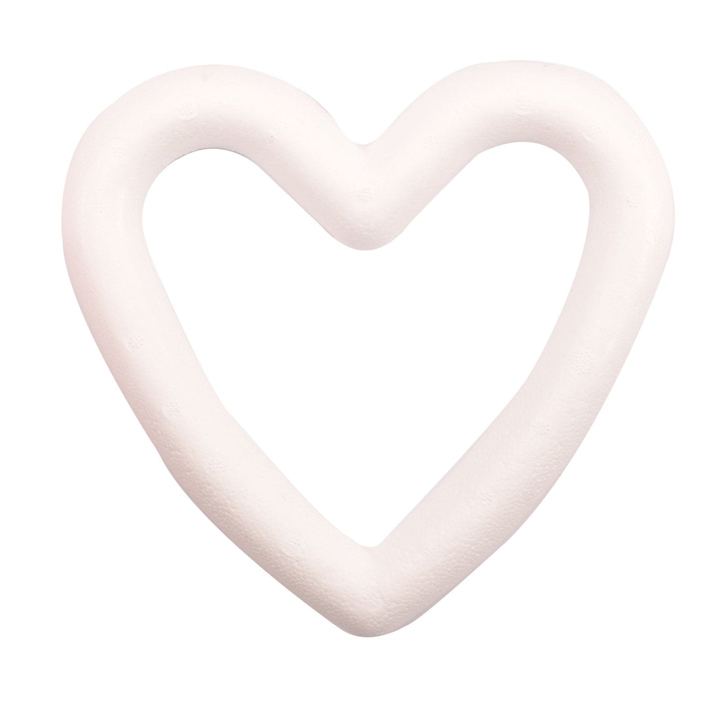 Vaessen creative • cuore di polistirolo aperto 20 cm