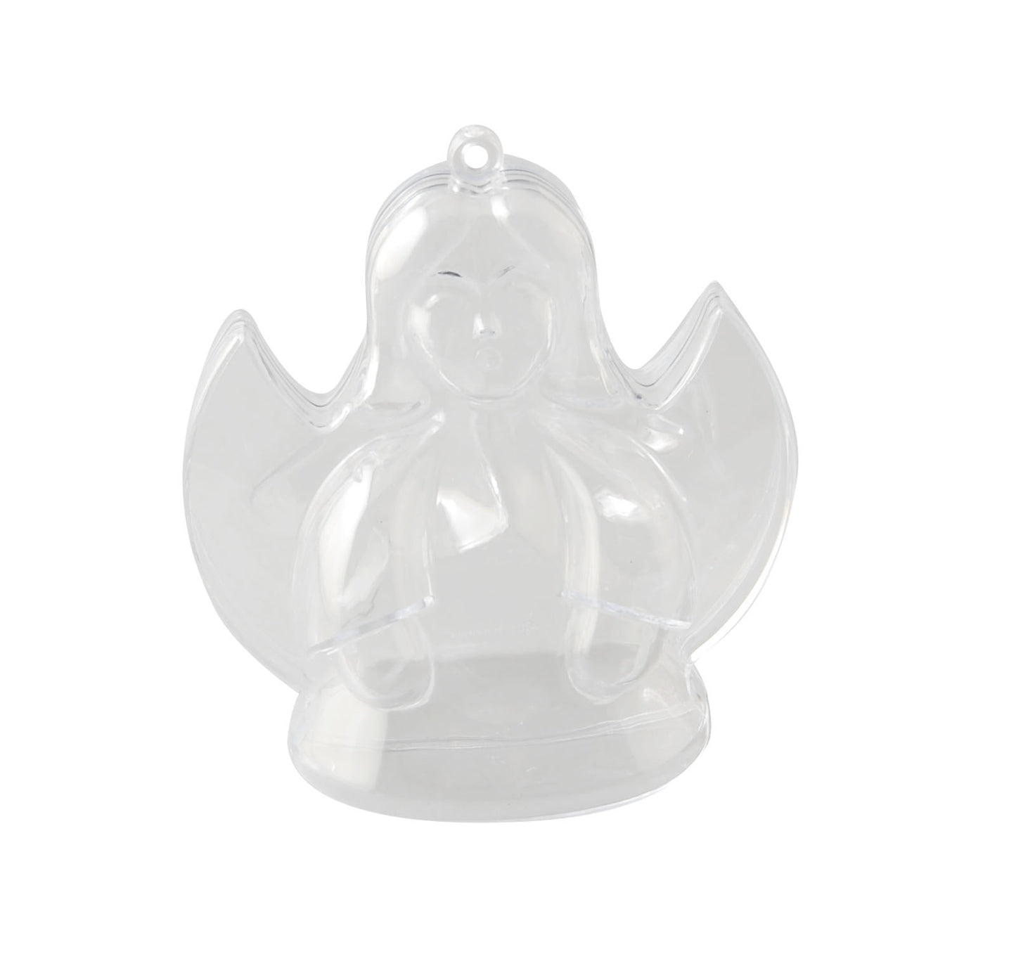 Vaessen creative • angelo di plastica 2 pezzi 10 cm