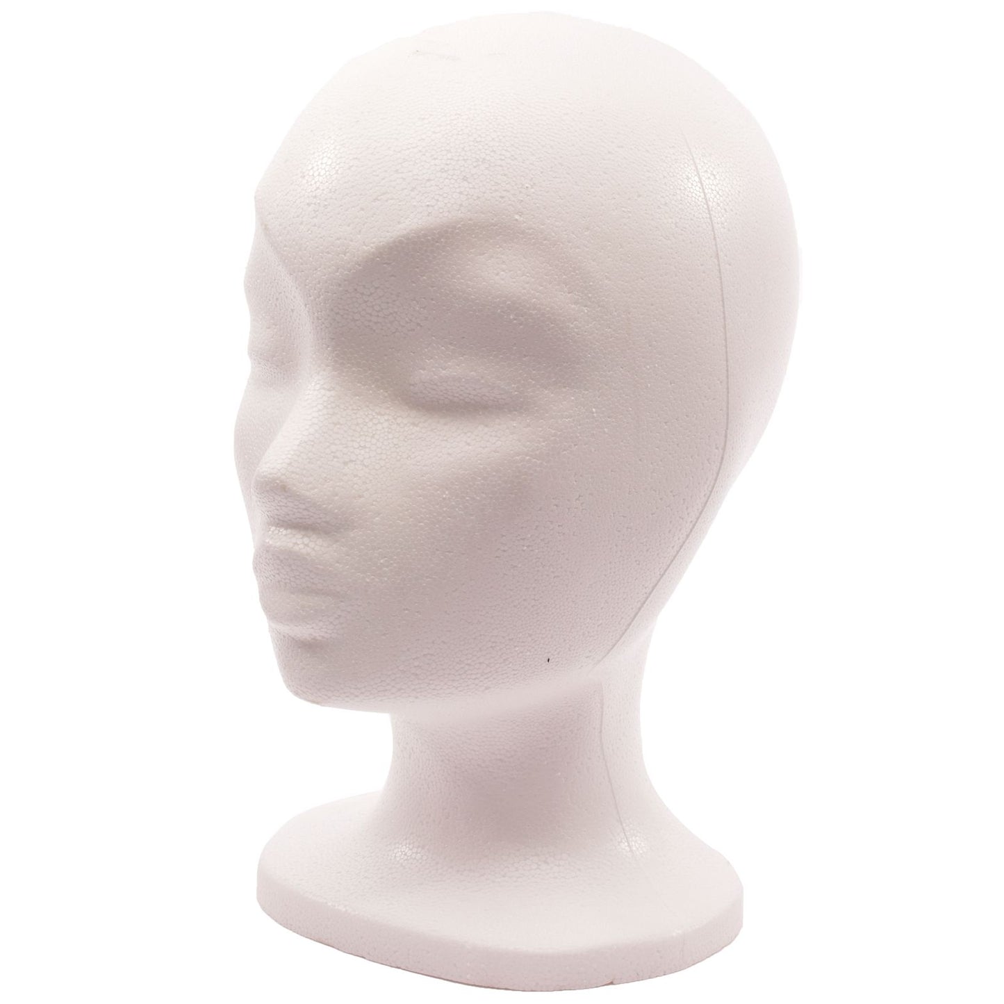 Vaessen creative • testa di donna in polistirolo 28 cm