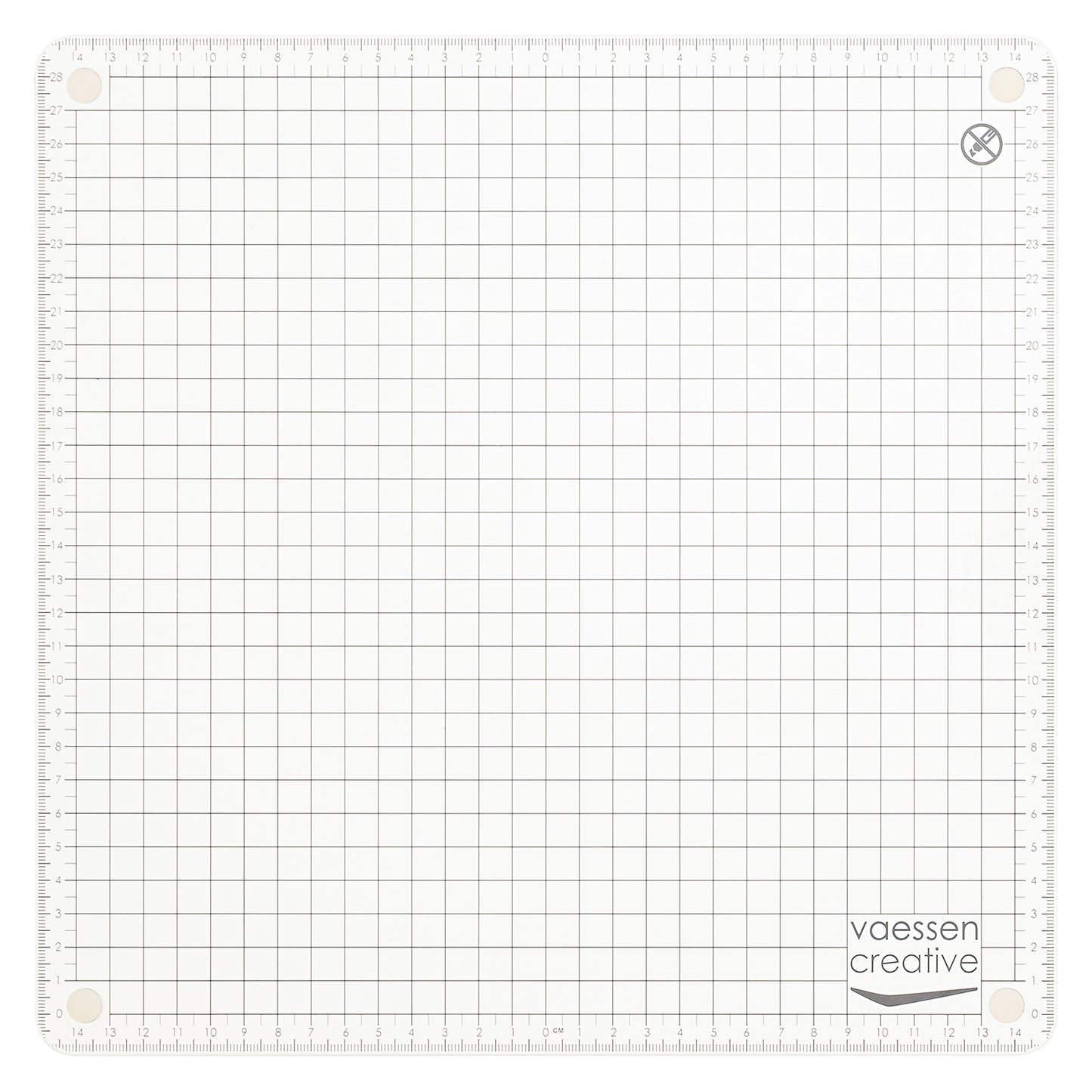 Vaessen creative • plataforma magnética todo en uno 30,5x30,5cm