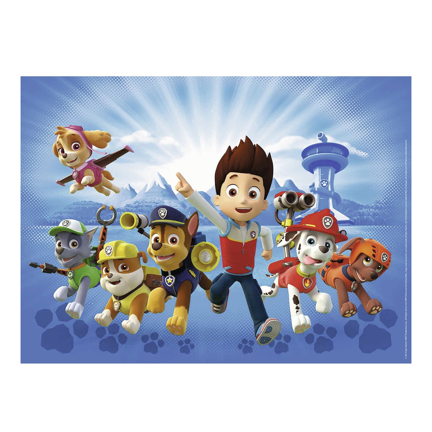Ravensburger de Ploeg di Paw Patrol