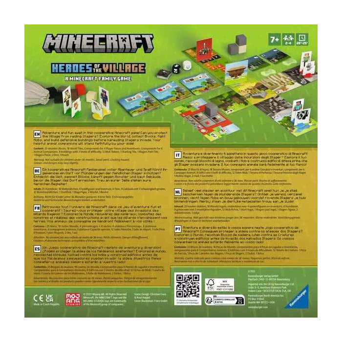 Ravensburger Minecraft Junior Heroes of the Village Board Game