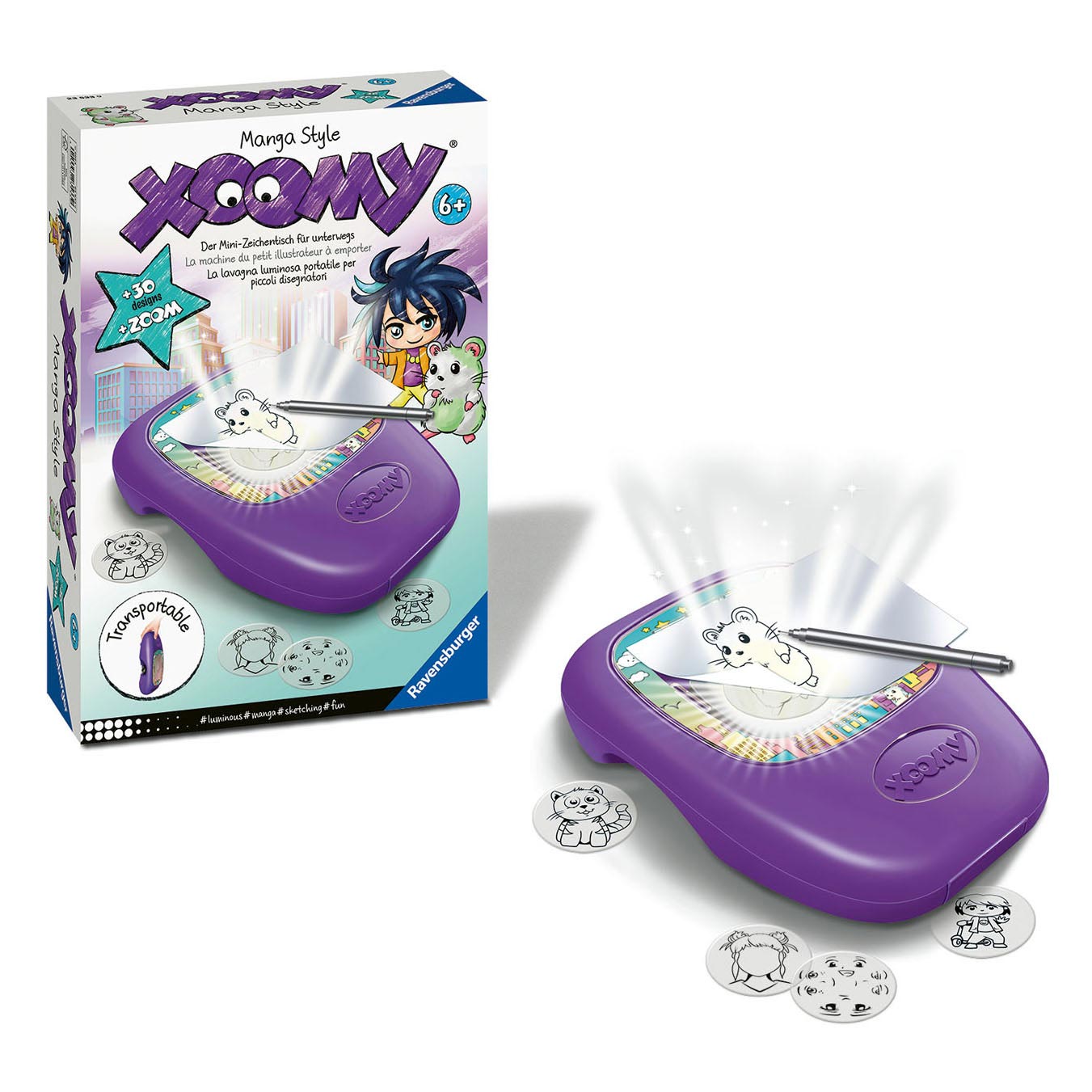 Xoomy ravensburger ® midi manga style - hobbypakket