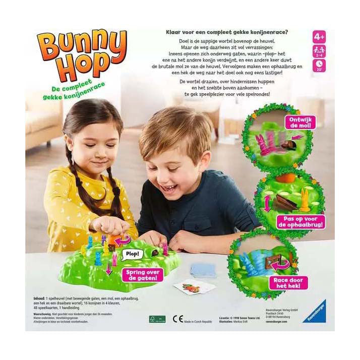 Gioco da tavolo Ravensburger Bunny Hop