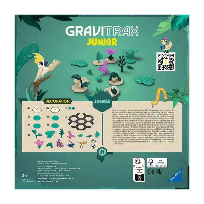 Ravvensburger Gravitrax Junior Expansion Set Jungle