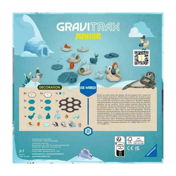 RAVENSBURGER GRAVITRAX Junior Expansion Set Ice Cream